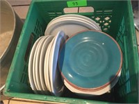 CRATE LOT: Asst. Dishes
