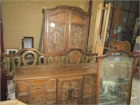 VINTAGE 5 PIECE BEDROOM SET