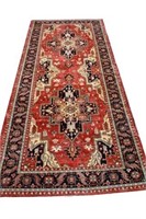 Heriz Serapi Persian Carpet 8' 8" x 18' 9"