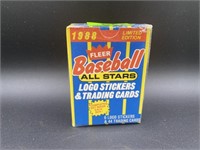1988 unopened pack of fleer baseball All-Star