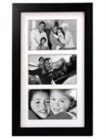 3 Opening 4x6 COLLAGE FRAME LINEAR WALL - Matted