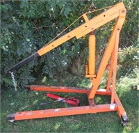 Motor puller with 8 ton long ram jack and extra 3