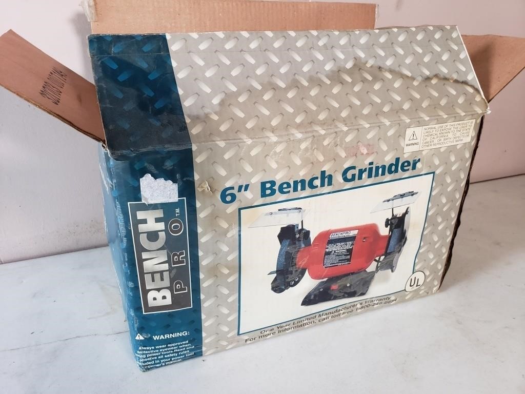 6" Bench Grinder - New In Box
