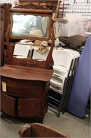 Antique c. 1800's Oak Wash Stand