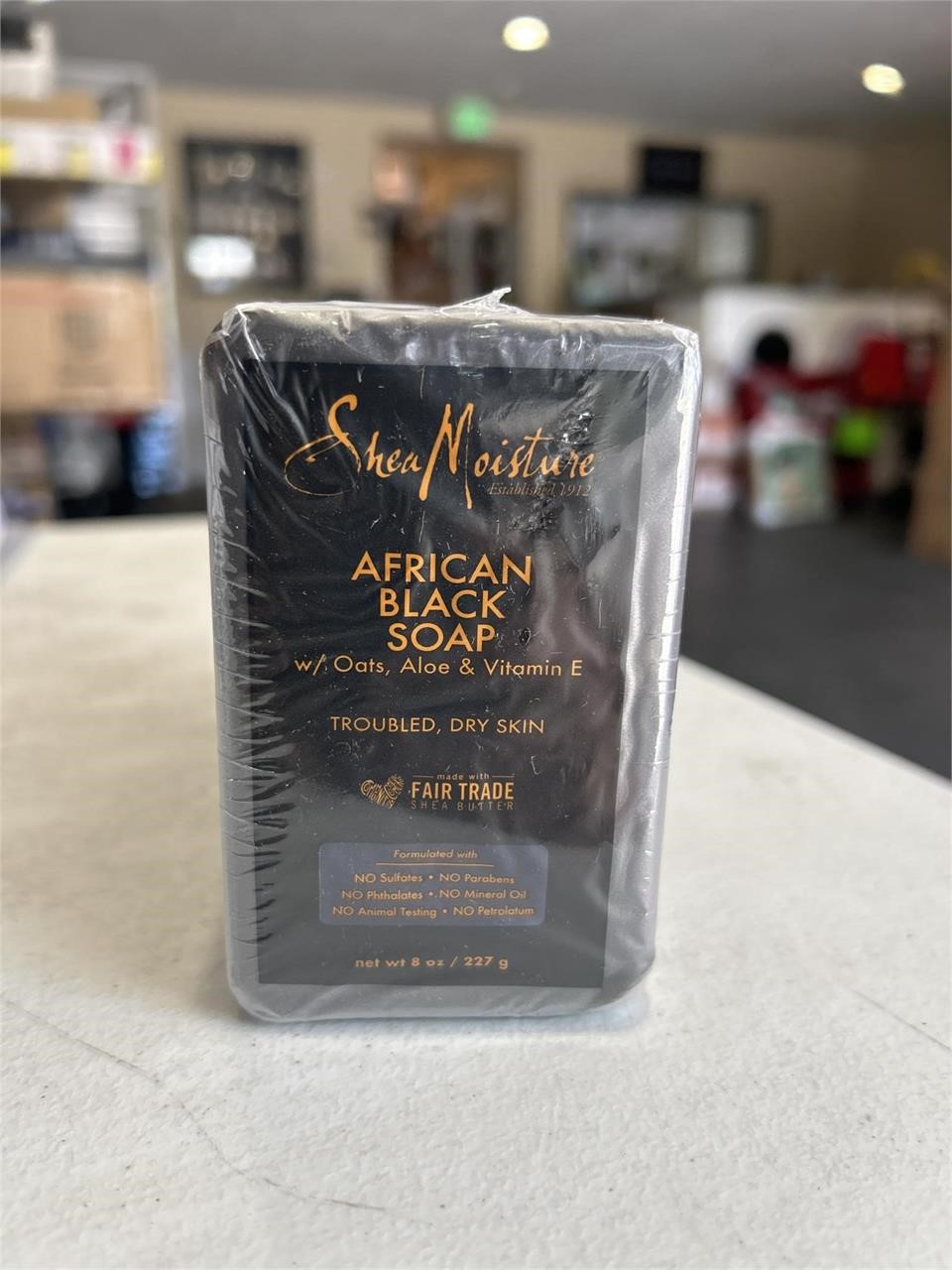 Shea Moisture African Black Soap - 4 Bars