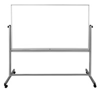 Luxor Double-Sided Mobile Magnetic Dry-Erase
