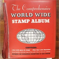 WW Stamp Collection in Harris Album P-Z