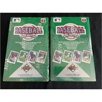 Two 1990 Upper Deck Baseball Sealed Boxes