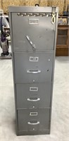 Metal filing cabinet-15 x 26.25 x 52