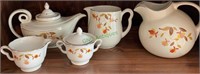 Shelf lot - Halls Superior kitchenware - teapot