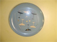 Retro Metal Cocktail Tray / Wall Hanger