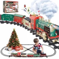 JUQU Christmas Train Set - Electric Train Toys w/S