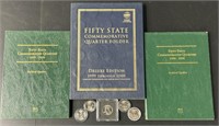 3 Commemorative Quarter Folders