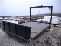 steel flat truck bed