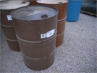 55 gallon metal barrel