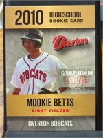 2010 high school rookie card mookie Betts