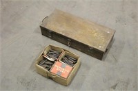 Assorted Square Headed Bolts With Storage Box