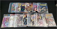 Box of 14 DC comic books