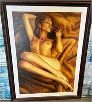 11 - FRAMED ART 48X36"