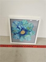 Framed Flower Acrylic Art