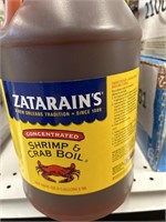 Zatarains shrimp & crab boil 1 gal