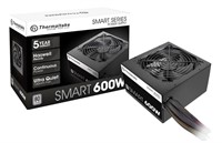 Thermaltake SMART 600W ATX 12V V2.3/EPS 12V 80