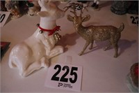 (2) Deer Decor Figures (Rm 7)