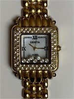 Vintage Geneva Quartz Women's Wrist Watch