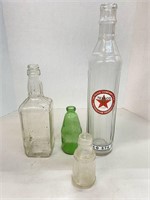 4 Pcs. Vintage Bottles
