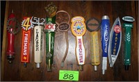 (10) Assort. Branded Beer Tap Handles