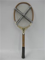Vtg Davis Professional Wood Tennis Raquet