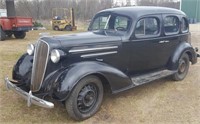 1936 Black Chevy Sedan