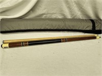 Pool Stick With Case Crest