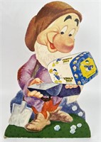 1950s Donald Duck Bread Disney Snow White Sign