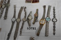 10-Ladies quartz watches, not working