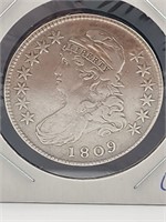 1809 Bust Half Dollar