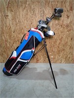 Top Flite Junior Golf Bag with Misc Clubs