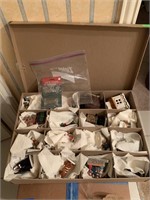 LARGE LOT OF DEPT 56 PEOPLE / DECOR