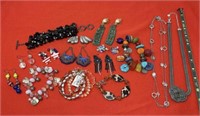 Costume Jewelry-Bracelets, Necklaces, Earrings