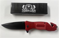 Tiger USA Folding Knife in Box