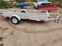 13 Foot Trailer, 59 1/2" wide 2" ball with Title