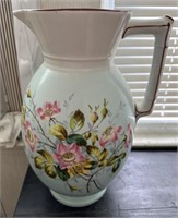 Large 14 inch tall vase marked KPM