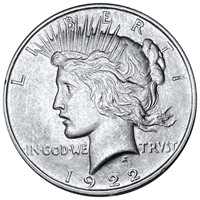 1922 Silver Peace Dollar UNCIRCULATED