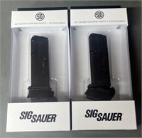 2 - Sig Sauer P365 9mm 12 rnd Magazines
