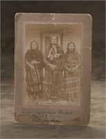 Cabinet Card Photo of Chief Quanah Parker