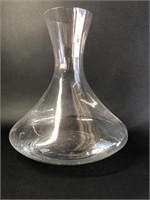 Signed Waterford Wine Decanter and 2 Glass Vases