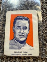 1952 Wheaties Charlie Diehl Portrait