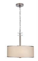 CANVAS LYNDON 3-LIGHT PENDANT FIXTURE (17-3/4 X