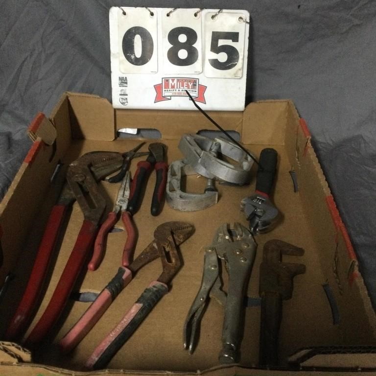 Pliers, clamps, cutters