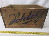 SCHLITZ BEER BOX